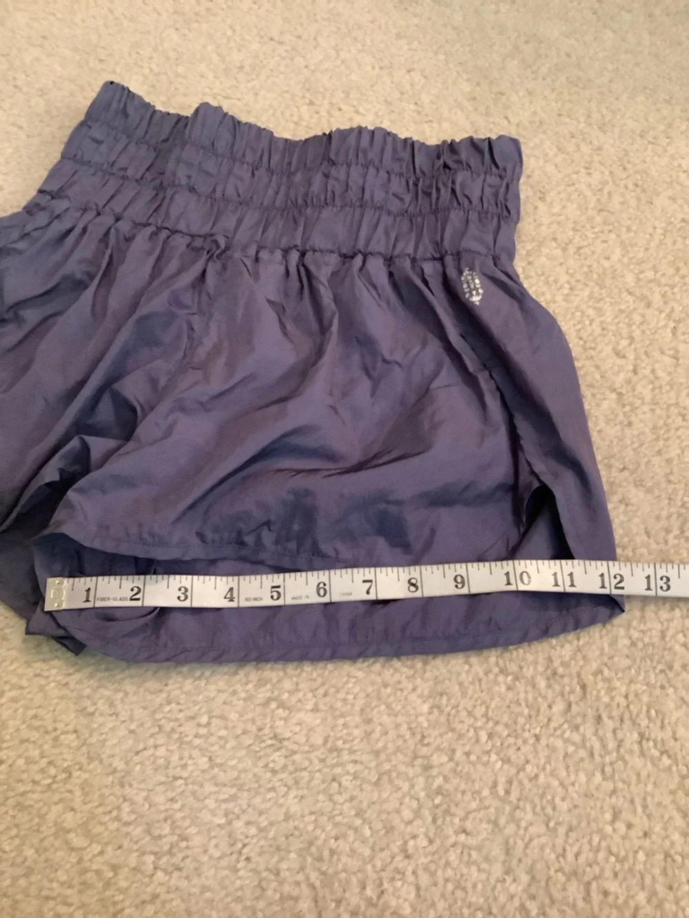 Free People Movement The Way Home Run Shorts Purple Medium Yoga Athletic Boho - Picture 9 of 9